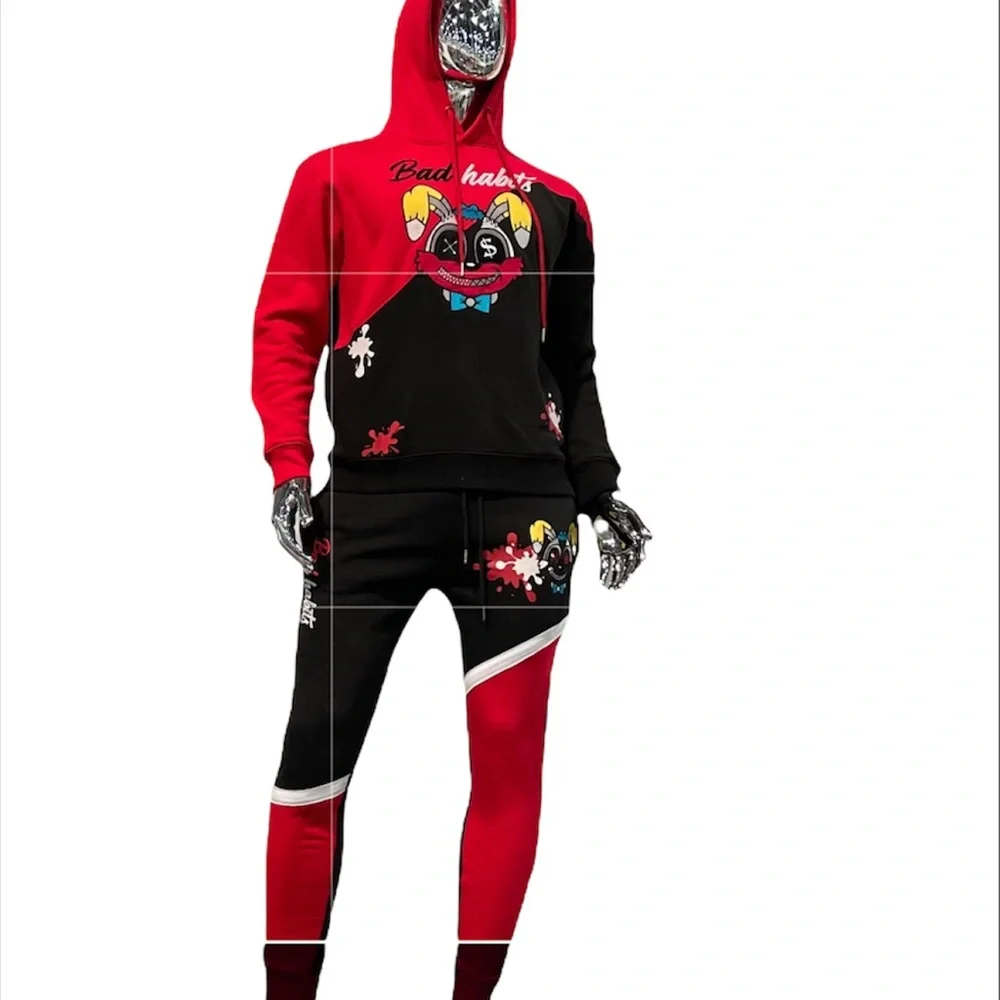 Hoodie Bad Habit Fleece Set - Picture 5 of 12